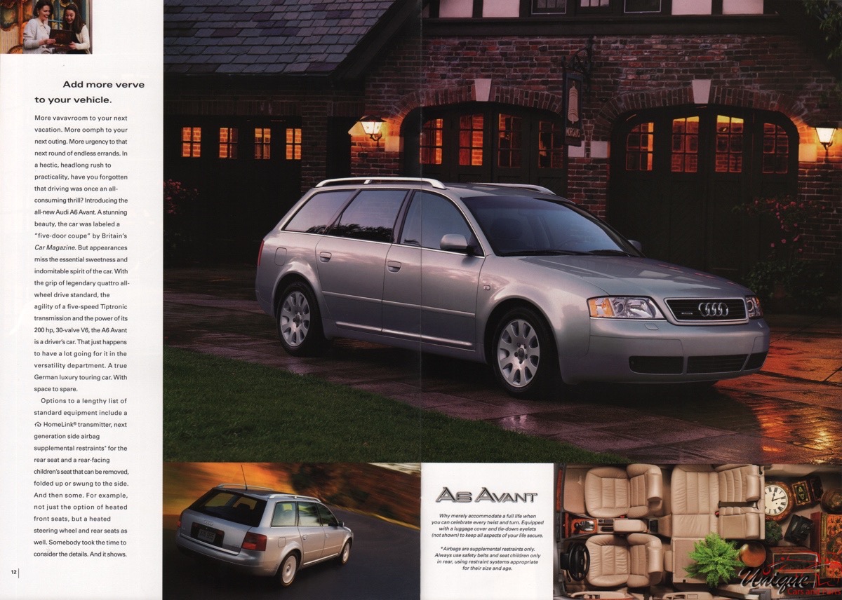 1999 Audi Brochure Page 18